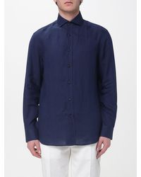 Brunello Cucinelli - Linen Shirt - Lyst