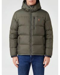 Polo Ralph Lauren - Gorham Quilted Nylon Hooded Down Jacket With Pony Logo - Lyst