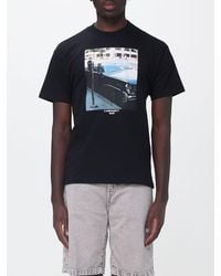 Carhartt - Graphic Print Organic Cotton T-Shirt With Contrast Logo - Lyst