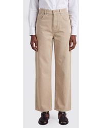 Brunello Cucinelli - High-Waisted Wide-Leg Trousers - Lyst