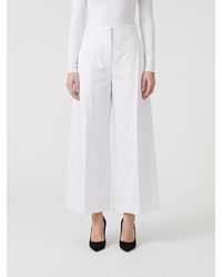 Jacquemus - Miami High-Waisted Wide-Leg Cotton Culotte Trousers - Lyst
