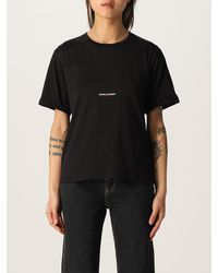 Saint Laurent T-shirts for Women | Online Sale up to 70% off | Lyst