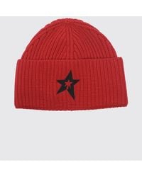 Perfect Moment - Cuffed Wool Beanie With Embroidered Logo - Lyst