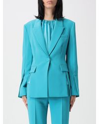 Pinko - Single Breasted Crepe Blazer - Lyst