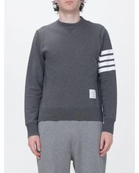 Thom Browne - Slim Fit Crew Neck Sweatshirt - Lyst