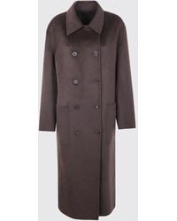 Filippa K - Cappotto A Doppiopetto Di Lana - Lyst