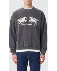 Represent - Sudadera De Cuello Redondo De Algodón Con Logo - Lyst