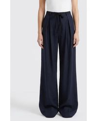 Barena - Virgin Wool Palazzo Trousers - Lyst