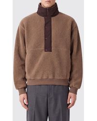 Entire studios - High-Neck Half-Zip Fleece Jacket With Elasticated Cuffs - Lyst