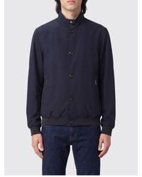 Moorer - Bernie-Pum Polyester Bomber Jacket - Lyst