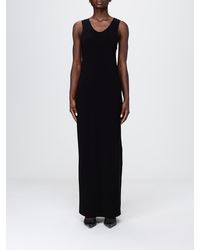 Norma Kamali - Long Jersey Dress - Lyst