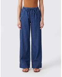 ICON DENIM - Wide Leg Jeans - Lyst