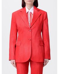 Ermanno Scervino - Single Breasted Viscose Blazer - Lyst