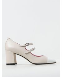 CAREL PARIS - Mary Jane Cherry In Nappa With Buckles - Lyst
