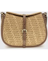 Etro - Pony Crochet Raffia Bag - Lyst