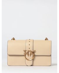 Pinko - Love One Classic Leather Bag - Lyst