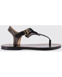 Isabel Marant - Joonya Leather Sandals With Micro Studs - Lyst