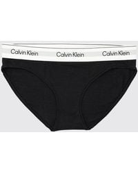 Calvin Klein - Cotton Blend Logo Briefs - Lyst