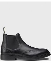 Doucal's - Bottines En Cuir Avec Motif Brogue - Lyst
