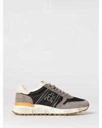 Premiata - Lander Suede And Nylon Sneakers - Lyst