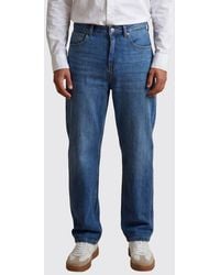 La Martina - Vaqueros Rectos Regular Fit De Denim De Algodón - Lyst