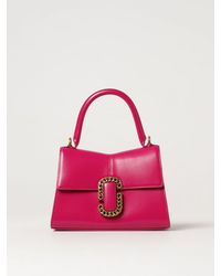 Marc Jacobs - The Top Handle Bag In Leather - Lyst
