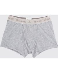 Vivienne Westwood - Three-Pack Of Stretch Cotton Boxer Shorts With Logo Waistband - Lyst
