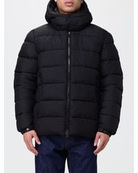 Save The Duck - Quilted Nylon Puffer Jacket With Hood And Slit Pockets - Lyst