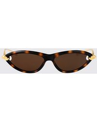 Bottega Veneta - Knot Metal And Acetate Sunglasses - Lyst