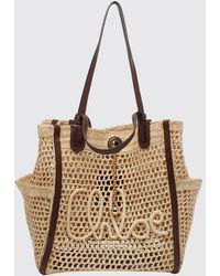 Chloé - Chlo&Eacute Borsa Tote A Spalla All'Uncinetto Iconic Double Carry - Lyst
