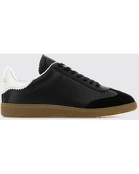 Isabel Marant - Bryce Bicolor Leather Low-Top Sneakers - Lyst