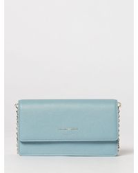 Emporio Armani - Grained Leather Bag - Lyst