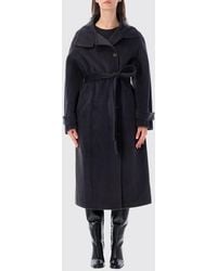 Soeur - Long Double-Breasted Coat - Lyst