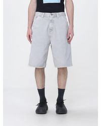 Carhartt - Cotton Denim Cargo Bermuda Shorts - Lyst
