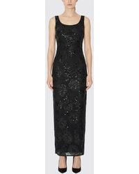 ROTATE BIRGER CHRISTENSEN - Recycled Crepe Midi Dress With Sequins - Lyst