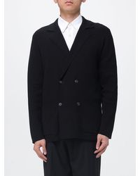Tagliatore - Double-Breasted Cotton Blazer - Lyst
