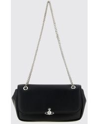 Vivienne Westwood - Faux Leather Mini Crossbody Bag With Orb Logo - Lyst