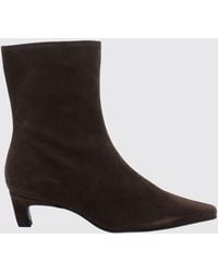 Alohas - Ambar Suede Ankle Boots With Stiletto Heel - Lyst
