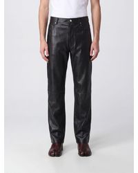 MM6 by Maison Margiela - Straight-Leg 5-Pocket Trousers - Lyst