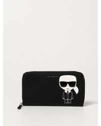 portefeuille karl lagerfeld soldes
