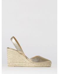 Castañer - Carissa Laminated Leather Espadrilles - Lyst