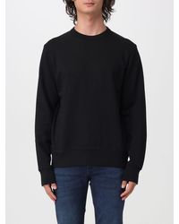 BOSS - Embroidered Logo Cotton Crewneck Sweatshirt - Lyst