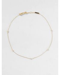 Bottega Veneta - Knot 18K-Plated Choker Necklace - Lyst