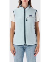 Patagonia - Classic Retro-X High-Neck Fleece Vest With Zip Pockets - Lyst