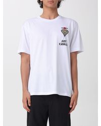 Just Cavalli - T-Shirt - Lyst