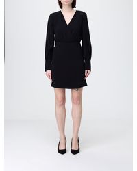 ARMANI EXCHANGE - Crêpe Mini Dress - Lyst