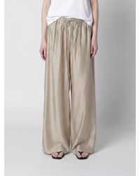Entire studios - Vento Wide Leg Tencel Blend Trousers - Lyst