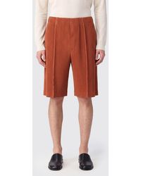 Homme Plissé Issey Miyake - Pleated Crêpe Knee-Length Shorts Homme Plissé Issey Miyake - Lyst
