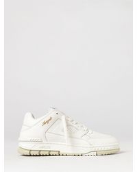 Axel Arigato - Area Lo Low-Top Smooth Leather Sneakers With A Perforated Toe - Lyst