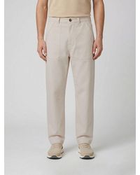 Brunello Cucinelli - Linen And Cotton Trousers - Lyst